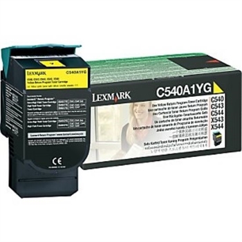 Lexmark C540 Toner, Lexmark C543 Toner, Lexmark C544 Toner, Lexmark X543 Toner, Lexmark x550 Toner, Sarı Muadil Toner