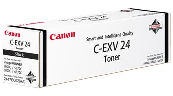 Canon C-EXV-24 Toner,IR-C5068 / IR-C5058 / IR-C5800 / IR-C5870 / IR-C6880 / IR-C5880 / IR-C6800 / IR-C6870 Siyah Orjinal Toner